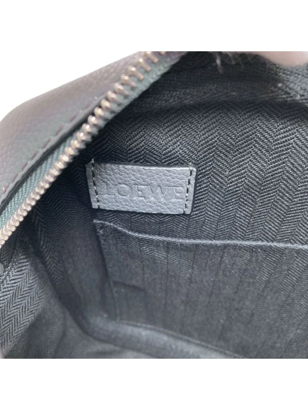 Loewe Military Messenger Bag XS Anagram Calfskin